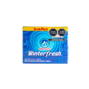 Chicles Winter Fresh Wrigleys