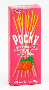 Dulces Pocky Fresa